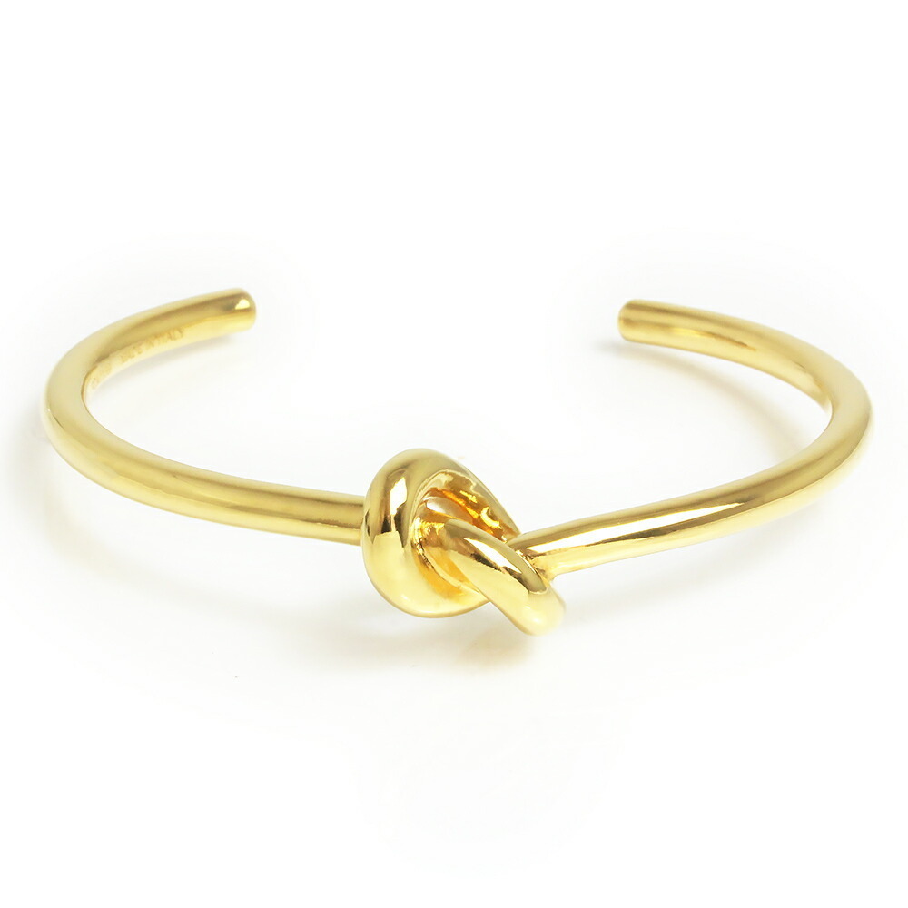 Celine Knot Extra Thin Bracelet Bangle Gold